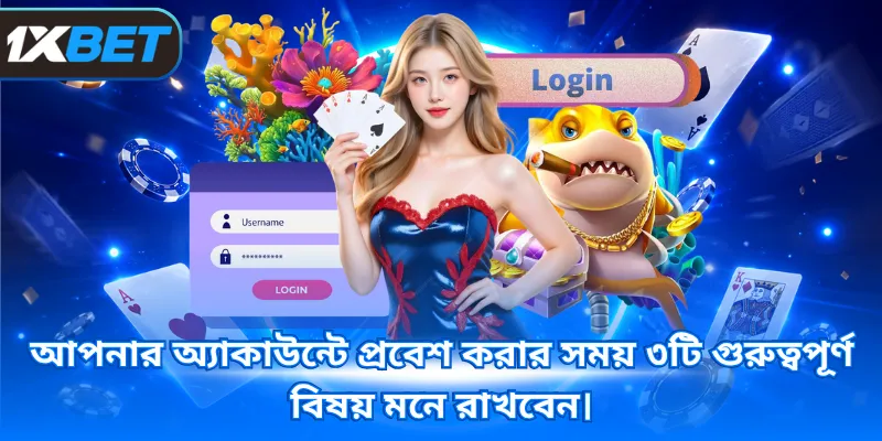 আপনার অ্যাকাউন্টে প্রবেশ করার সময় ৩টি গুরুত্বপূর্ণ বিষয় মনে রাখবেন।